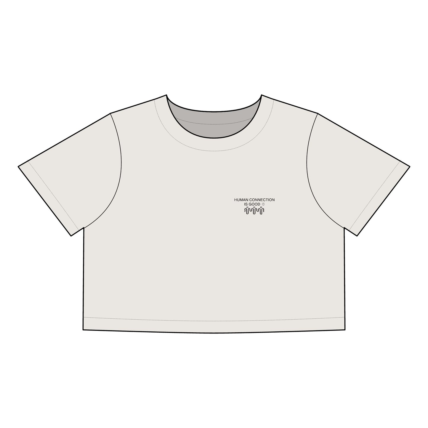 Women's Heavy Faded Crop Tee