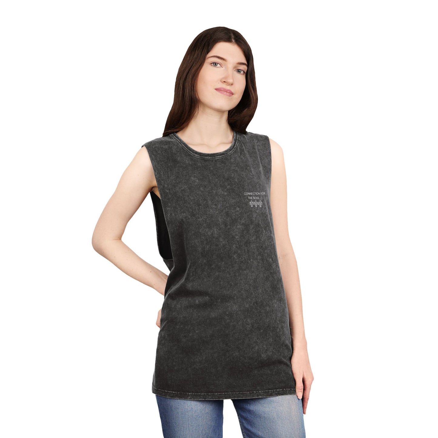 Unisex Stonewash Tank Top - Casual Summer Essential for Comfort & Style