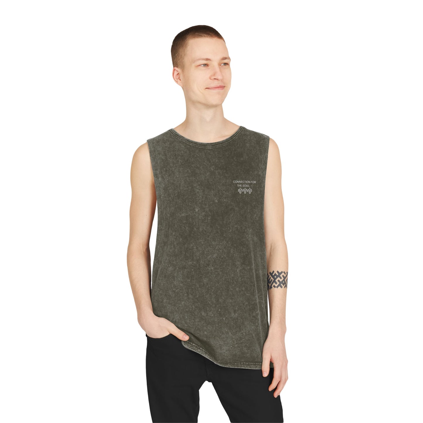 Unisex Stonewash Tank Top - Casual Summer Essential for Comfort & Style