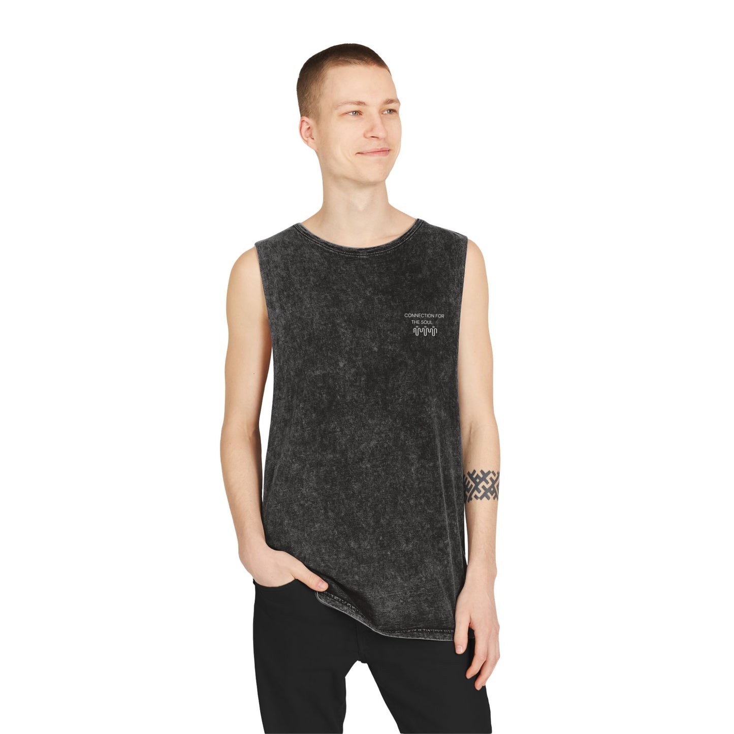 Unisex Stonewash Tank Top - Casual Summer Essential for Comfort & Style