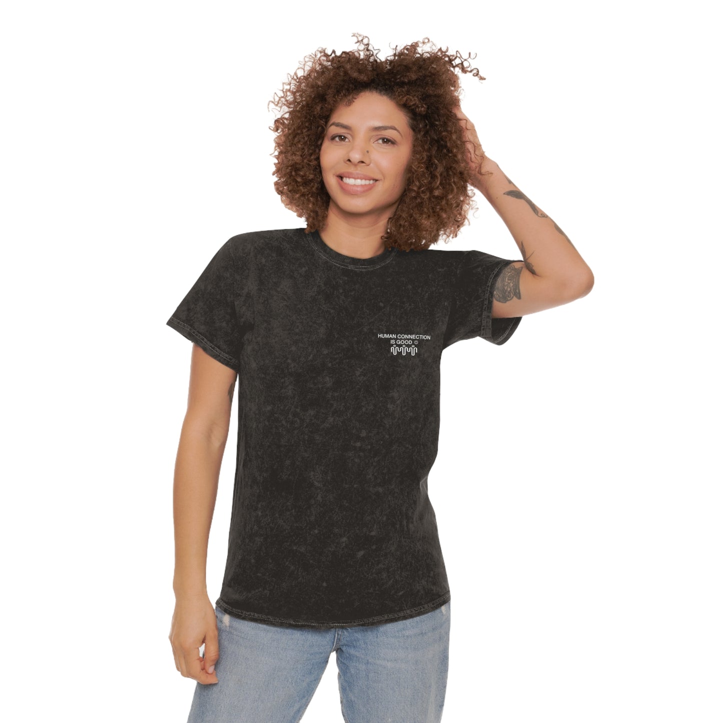 Unisex Mineral Wash T-Shirt - Laid-Back Style for Everyday Wear