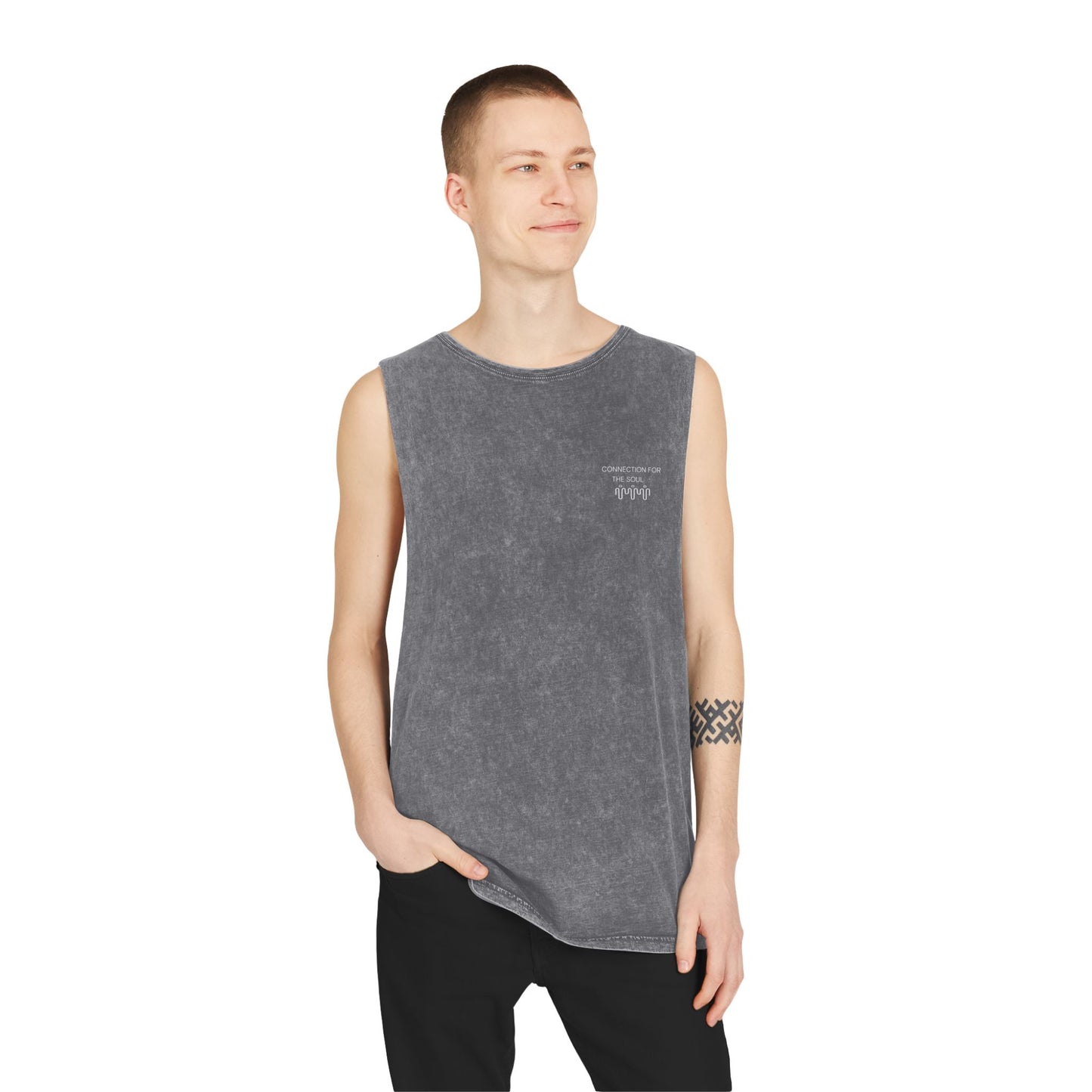 Unisex Stonewash Tank Top - Casual Summer Essential for Comfort & Style