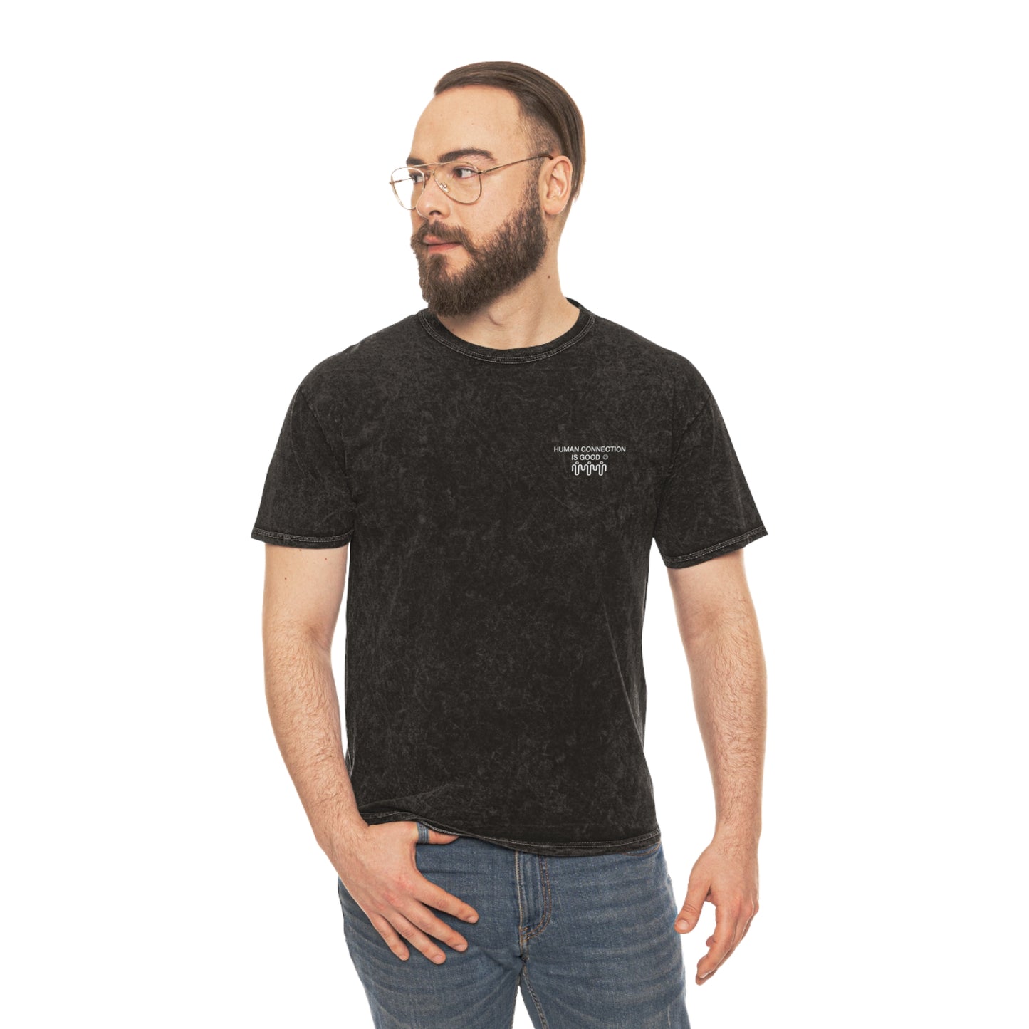 Unisex Mineral Wash T-Shirt - Laid-Back Style for Everyday Wear