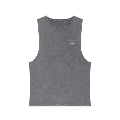 Unisex Stonewash Tank Top - Casual Summer Essential for Comfort & Style