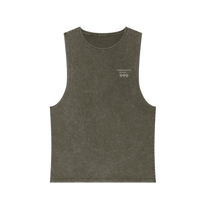 Unisex Stonewash Tank Top - Casual Summer Essential for Comfort & Style