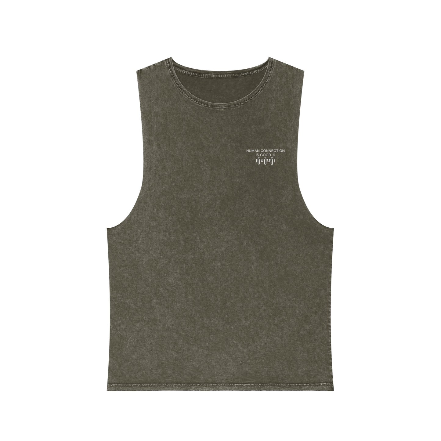 Unisex Stonewash Tank Top - Casual Summer Essential for Comfort & Style