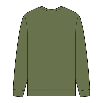 Men's Organic Sweatshirt - "Human Connection" Eco-Friendly Comfort
