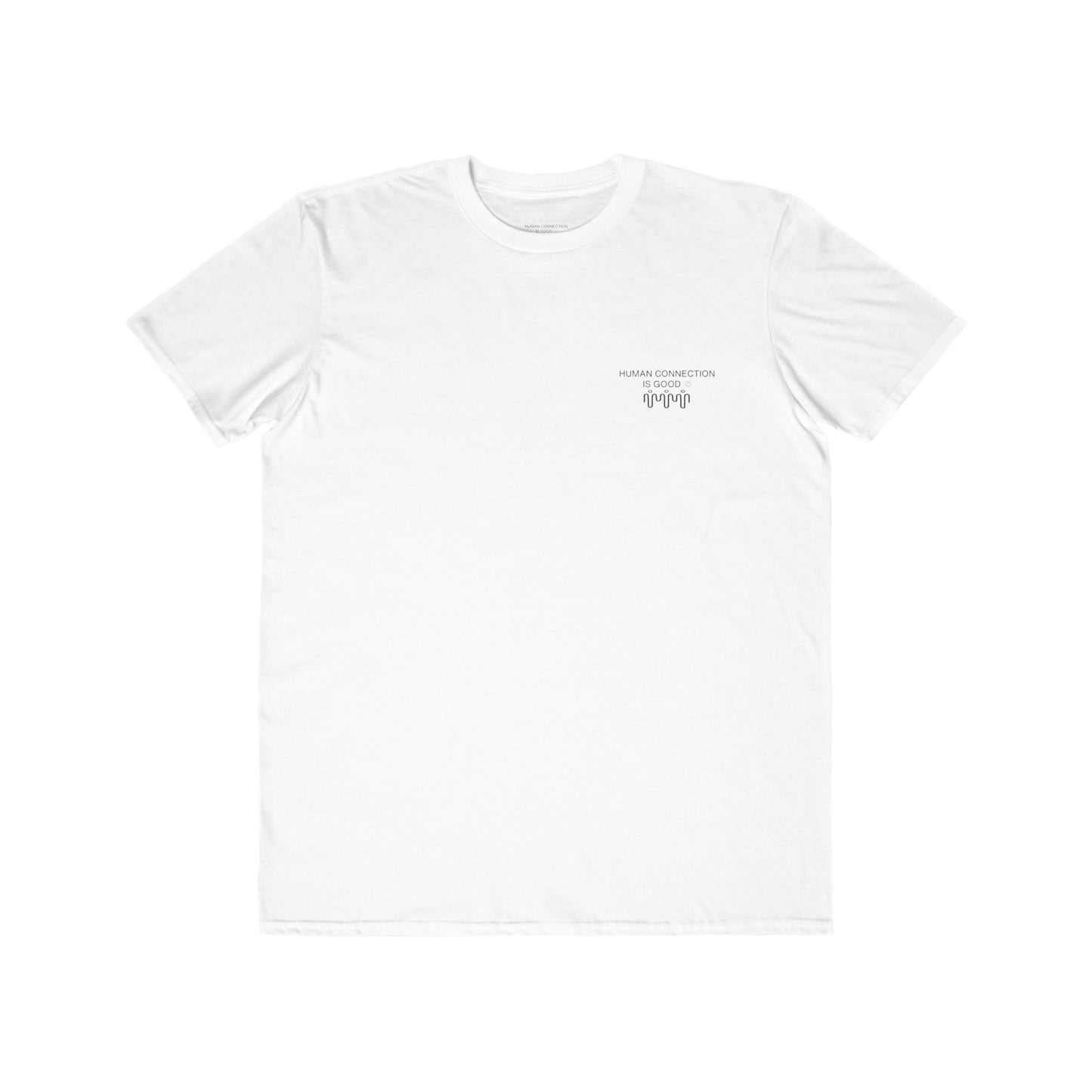 Men's Lightweight Fashion Tee - 'Human Connection' Graphic