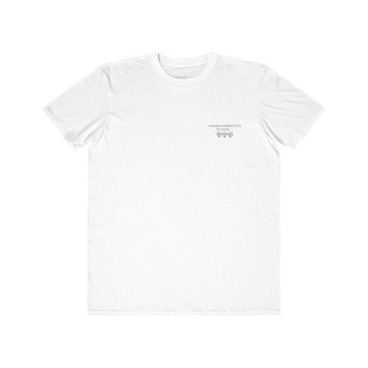Men's Lightweight Fashion Tee - 'Human Connection' Graphic