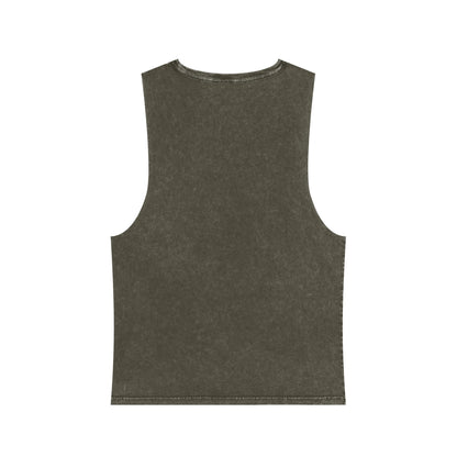 Unisex Stonewash Tank Top - Casual Summer Essential for Comfort & Style
