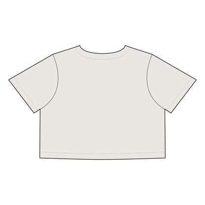 Women's Heavy Faded Crop Tee