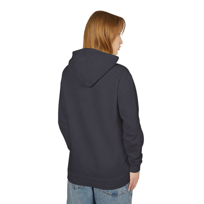 Unisex Lightweight Hooded Sweatshirt - 'Human Connection' Design - Casual Comfort for Every Occasion
